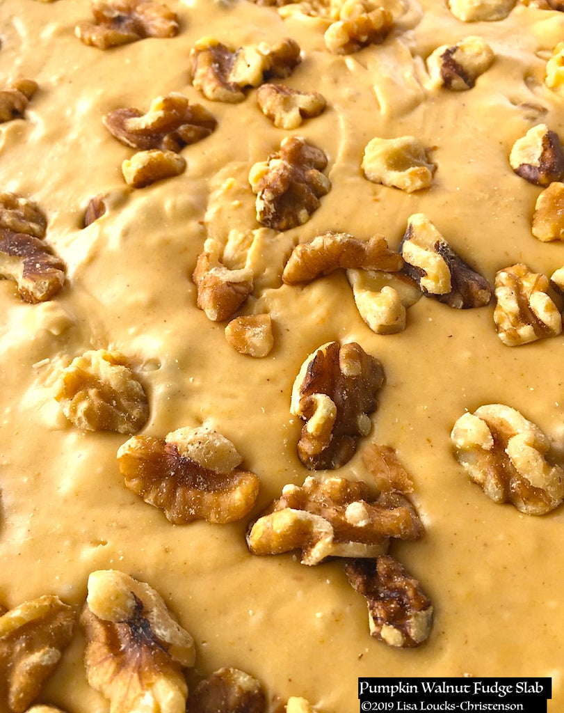 Pumpkin Fudge, with or without the walnuts . . . a seasonal favorite!